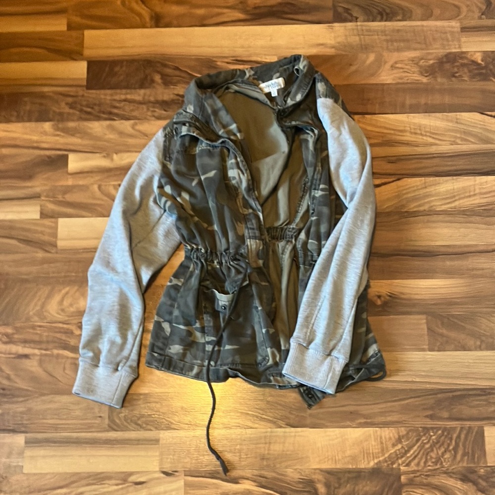 Charlotte Russe Women’s Camo Jacket, Size L